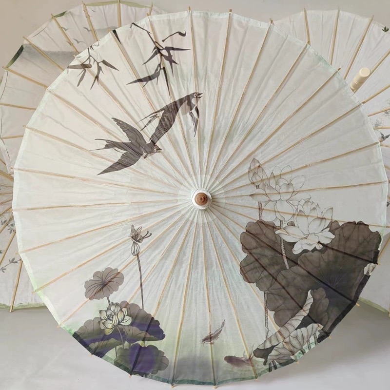 Hand-made oiled paper umbrella (Rain proof) 12#