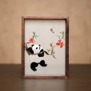 Panda pattern #1 (hand-embroidery)