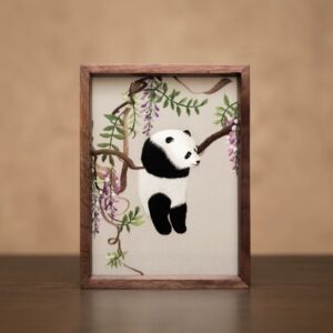 Panda pattern #3 (hand-embroidery)