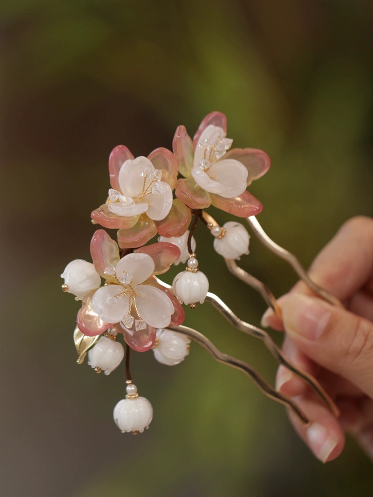 Lily of the valley hairpin 2#