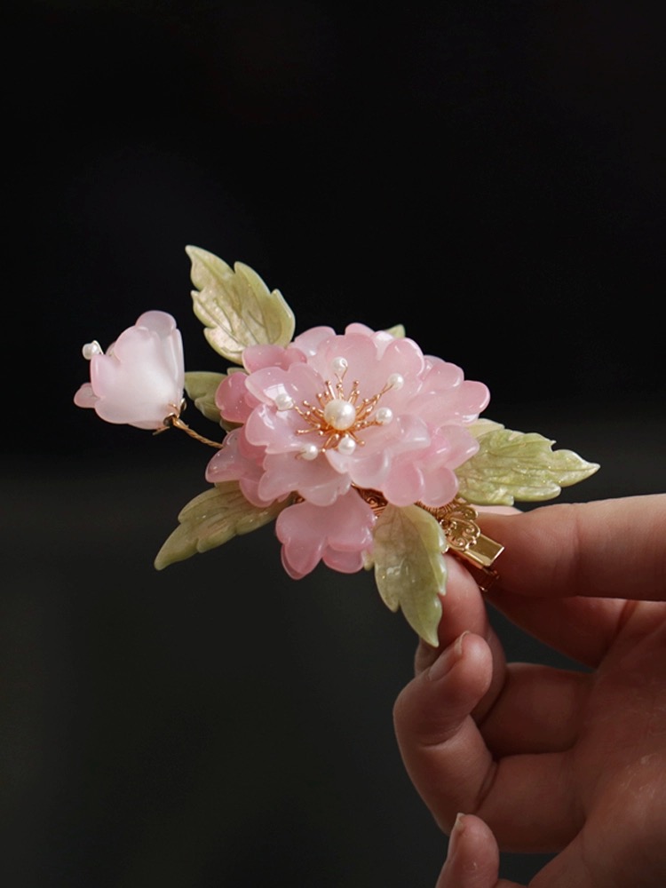 Peony tuck comb 4#