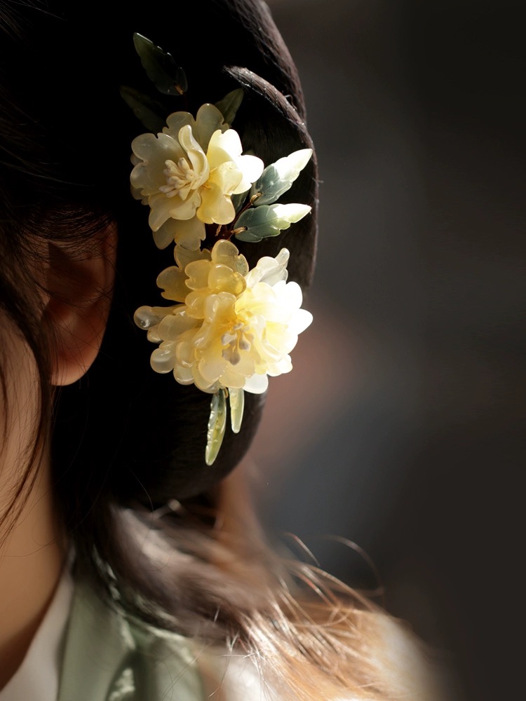 Peony tuck comb 1# - Image 2