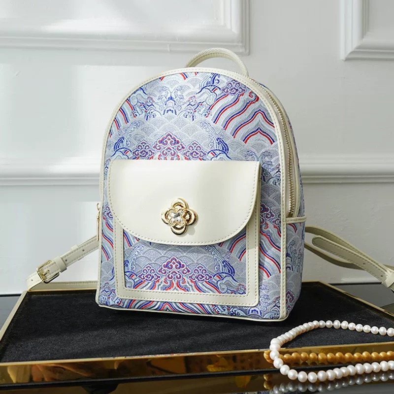 Intangible Cultural Heritage Yunjin Brocade Backpack 3#
