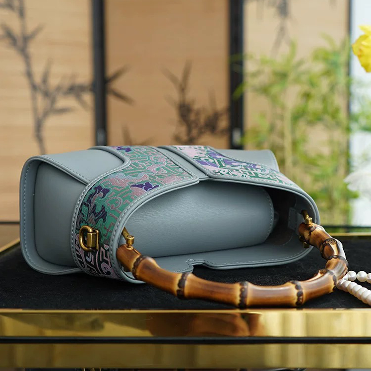 Song Brocade Bamboo Joint Bag - Image 5