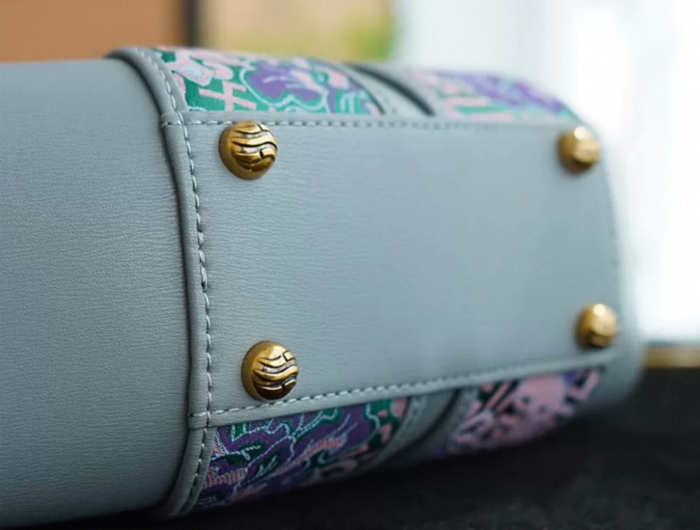 Song Brocade Bamboo Joint Bag - Image 8