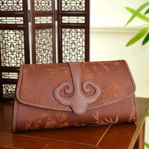 Gambiered Guangdong Gauze Envelope Wallet