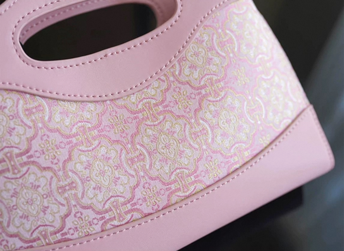 Song Brocade Mini Crossbody Bag- Ding Sheng Pattern - Image 4