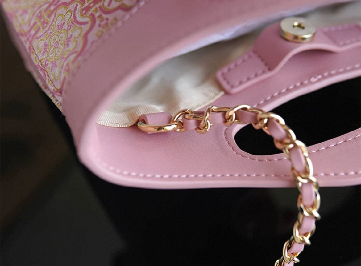Song Brocade Mini Crossbody Bag- Ding Sheng Pattern - Image 5