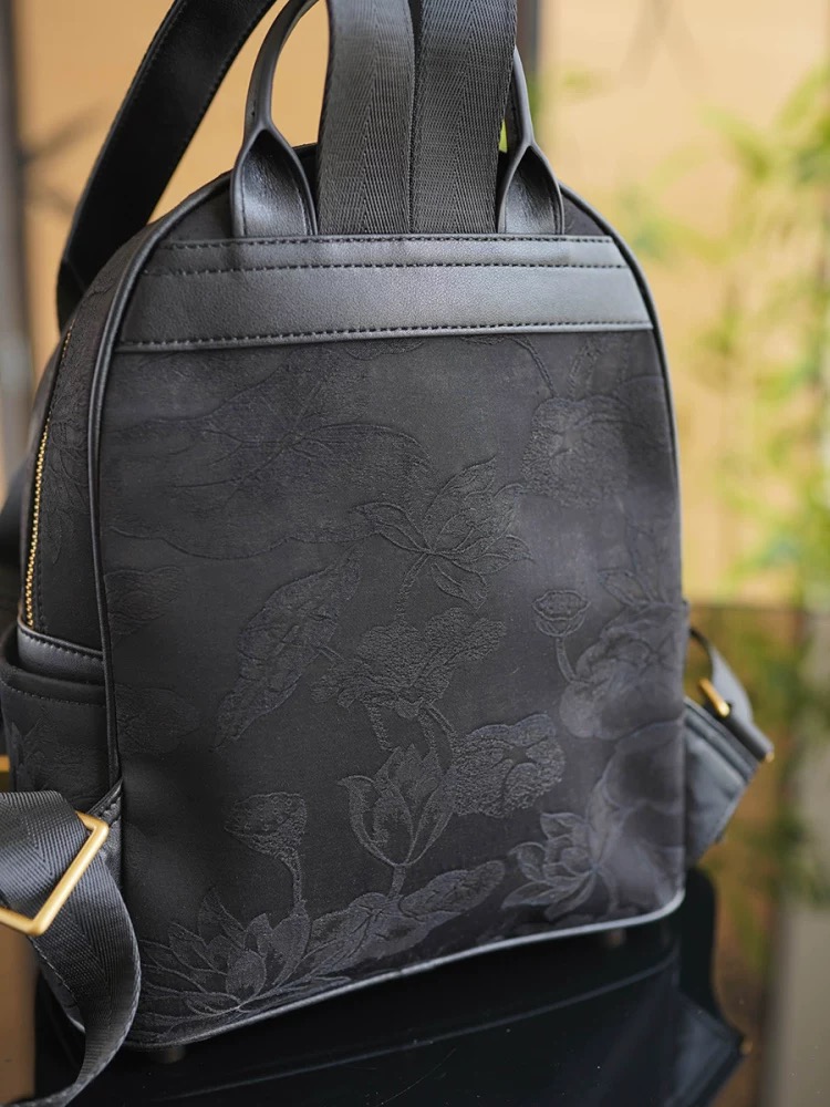 Guangdong Gauze Zipper Backpack - Image 4