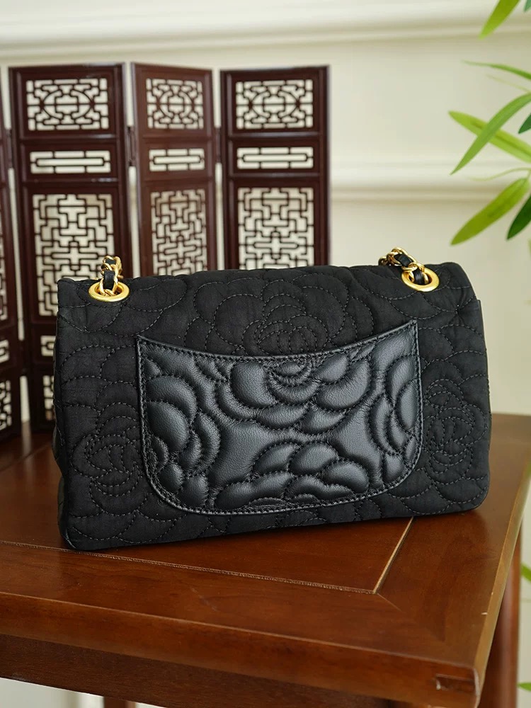 Guangdong Gauze Crossbody Bag - Black - Image 2