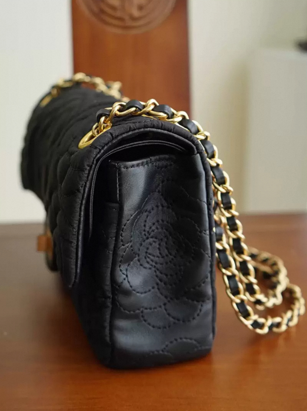 Guangdong Gauze Crossbody Bag - Black - Image 4