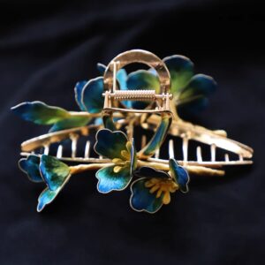 Velvet Blossom Hair Claw